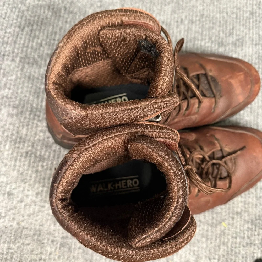 Danner Zion DXTVent 14560 Mens Work Boots Sz 14 D Brown Leather Rugged Gorpcore